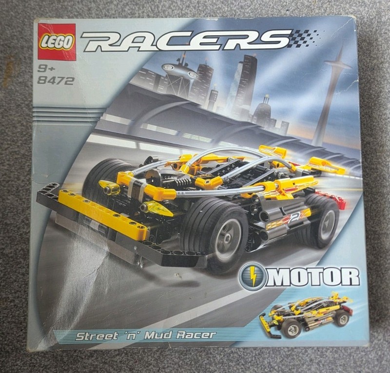LEGO Racers: Street 'n' Mud Racer 8472 Set Complete