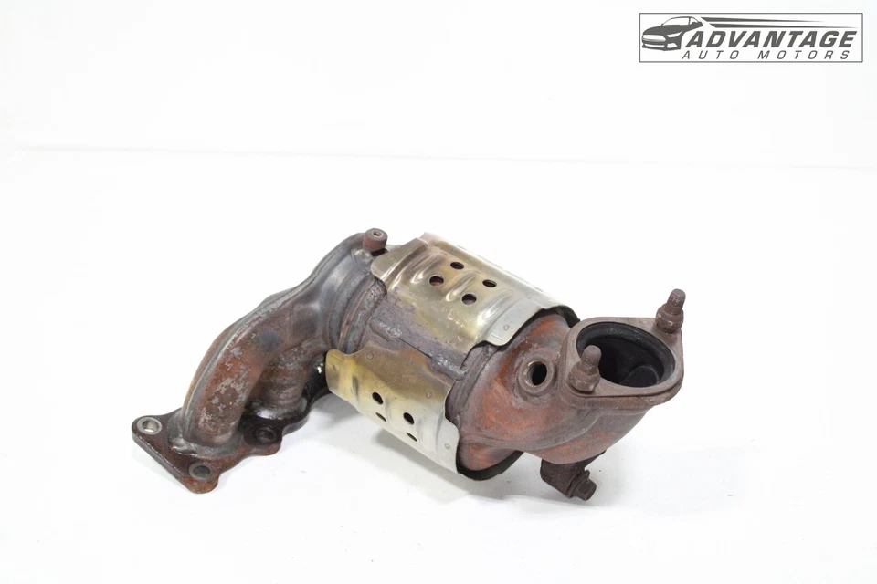 HYUNDAI SANTA FE 2019-2020 2,4 L TUBO COLECTOR DE ESCAPE DELANTERO CON ESCUDO TÉRMICO OEM Foto 2 de 4