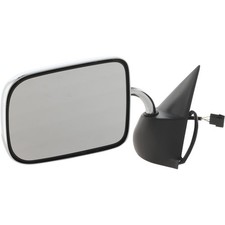 Power Side View Mirror Chrome Driver Left Lh For 94-97 Dodge Ram Pickup Truck Power Side View Mirror Chrome Driver Left Lh For 94-97 Dodge Ram Pickup Truck