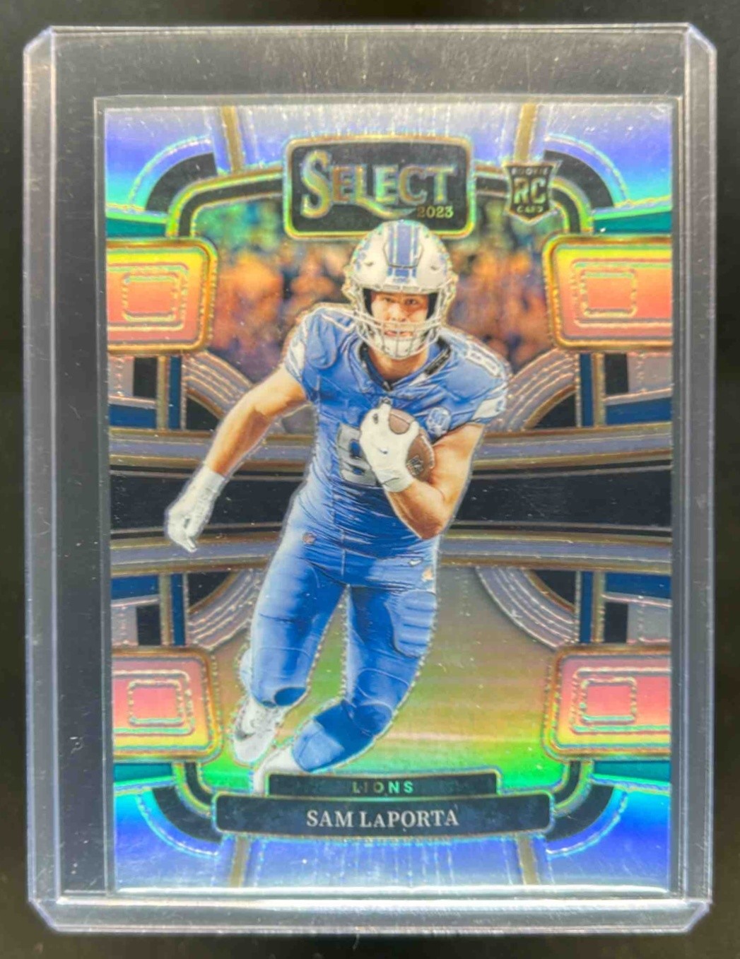 2023 Select Sam LaPorta RC Silver Prizm Rookie Concourse #35 Lions