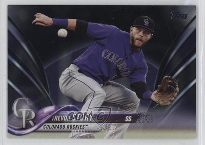 2018 Topps Black 14/67 Trevor Story #230 07l7