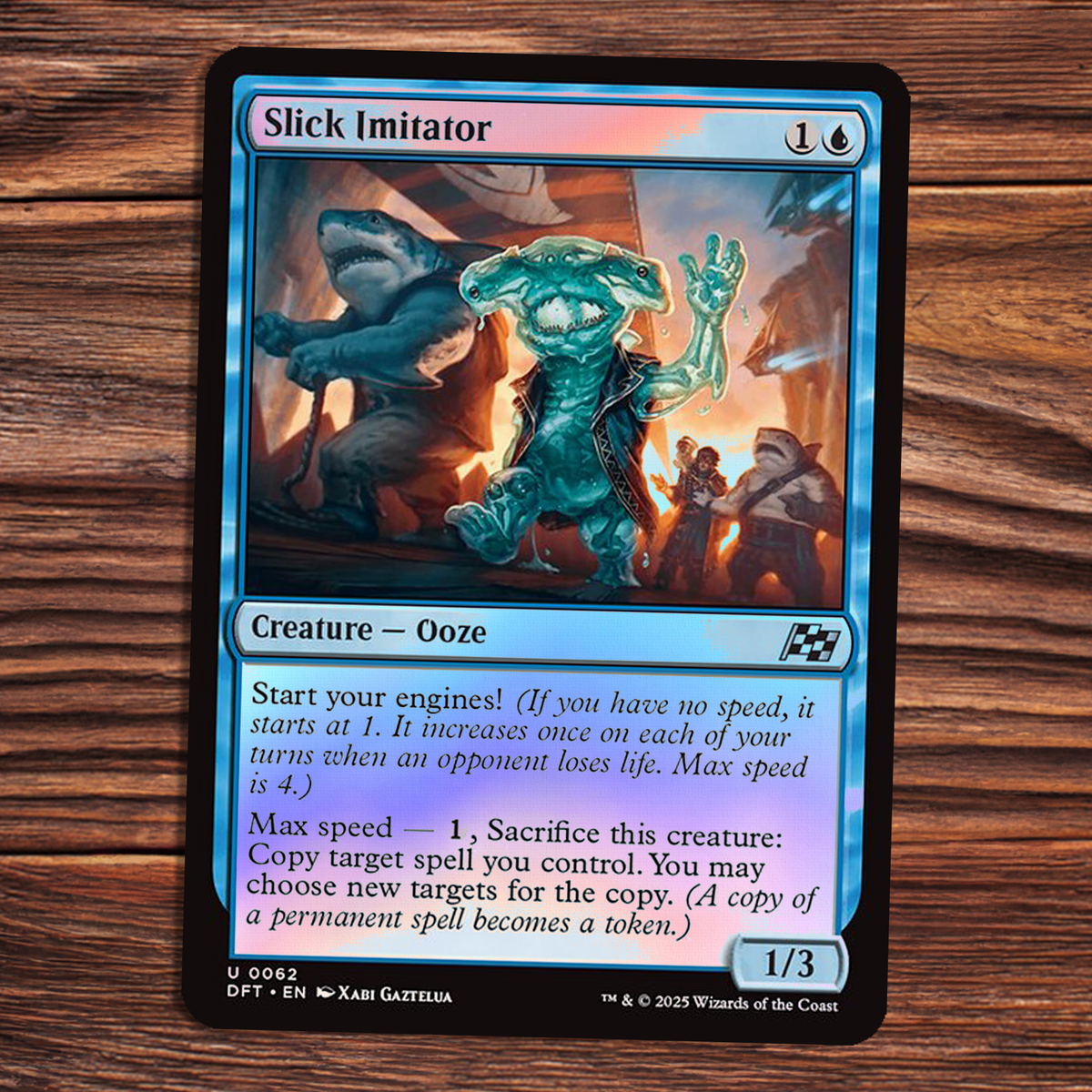 Slick Imitator - FOIL - Aetherdrift - Magic the Gathering | eBay