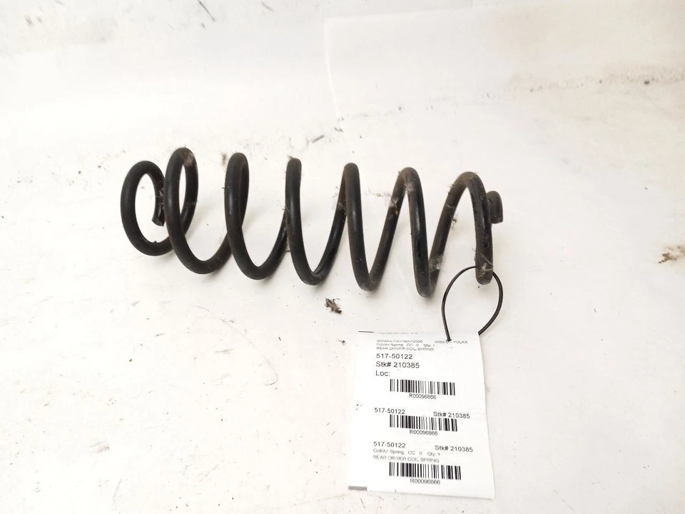 MUELLE HELICOIDAL CONDUCTOR TRASERO para VOLKSWAGEN CC 2009 - 2017 OEM Foto 4 de 4