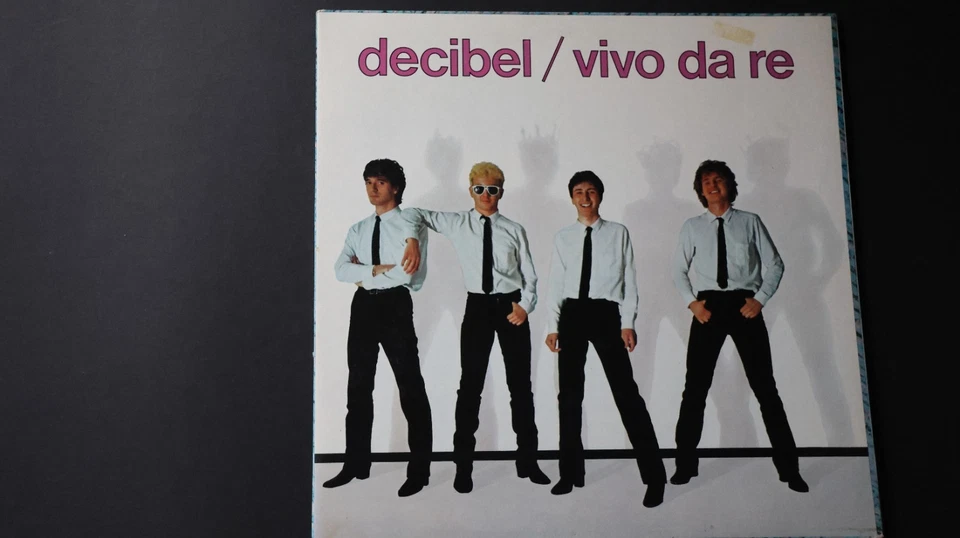Decibel – Vivo Da Re LP VINYL 1st PRESS ELECTRONIC ROCK PUNK NEW WAVE 1980 TOP - Bild 3 von 4