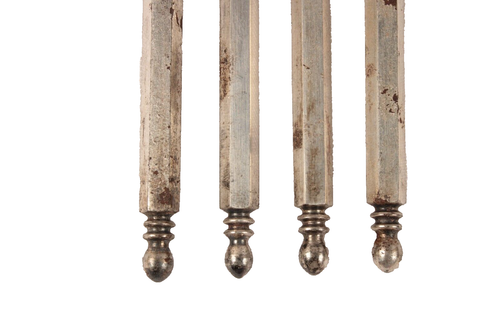 5 Piece Nutcracker Set Vintage USA 1 Cracker 4 Picks Detailed - Picture 4 of 5