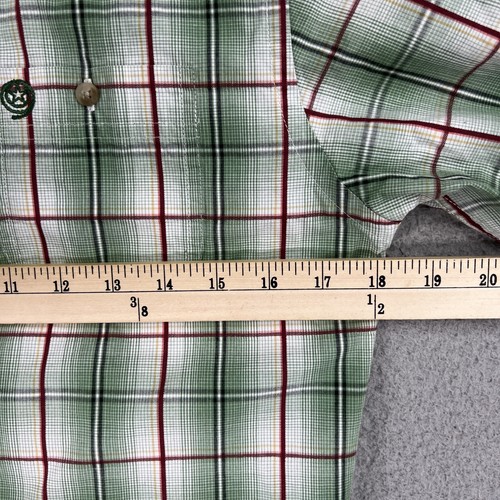 George Strait Wrangler Shirt YOUTH LARGE Plaid Long Sleeve Button Down Rodeo - Picture 7 of 9