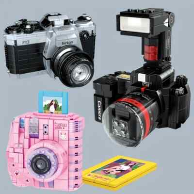622pcs Creative 316 F Digital Camera Photo MOC Building Blocks Kit Bricks Gifts