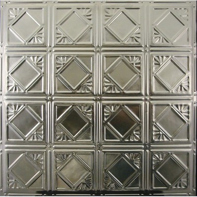 119 Tin Ceiling Tiles Unfinished Nailup 5 Pcs Per Box Ebay
