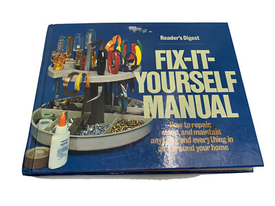 Readers Digest FIX-IT-YOURSELF MANUAL Home Handyman Repair Hardcover Book