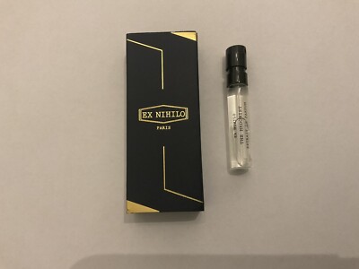 NEW EX NIHILO THE HEDONIST EXTRAIT 2ml SAMPLE NATURAL SPRAY MADE IN FRANCE  