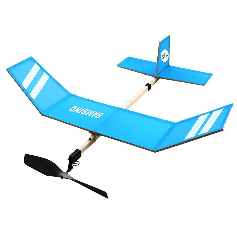 Minkissy 2 Stück DIY Holz Segelflugzeug Bausatz F? Produktbild-Vorschau 7
