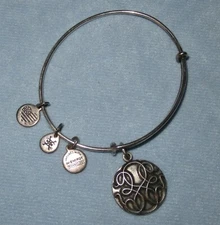 Alex and Ani Silver Tone Charm Bracelet PATH OF LIFE 2016