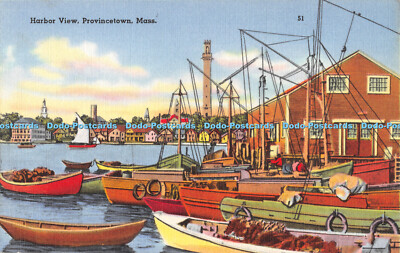 R357589 Hafenblick Provincetown Mass 51 The Mayflower Sales Tichnor Bros