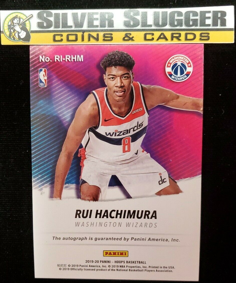 2019-20 Rui Hachimura Panini Hoops Rookie Ink SP Auto 2019-20 Rui Hachimura Panini Hoops Rookie Ink SP Auto