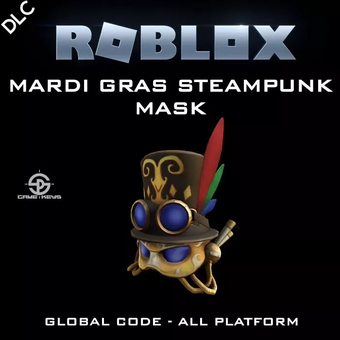 Buy Roblox - Mardi Gras Steampunk Mask (PC) - Roblox Key - GLOBAL - Cheap -  !