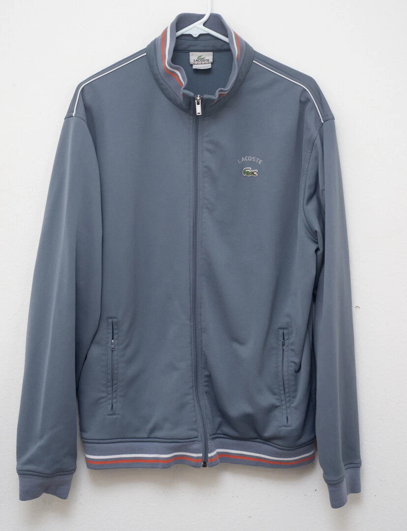 Lacoste sale jacket grey