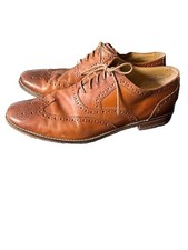 COLE HAAN Men's c12915 Leather Wing Tip Oxfords Shoes Size 11 M