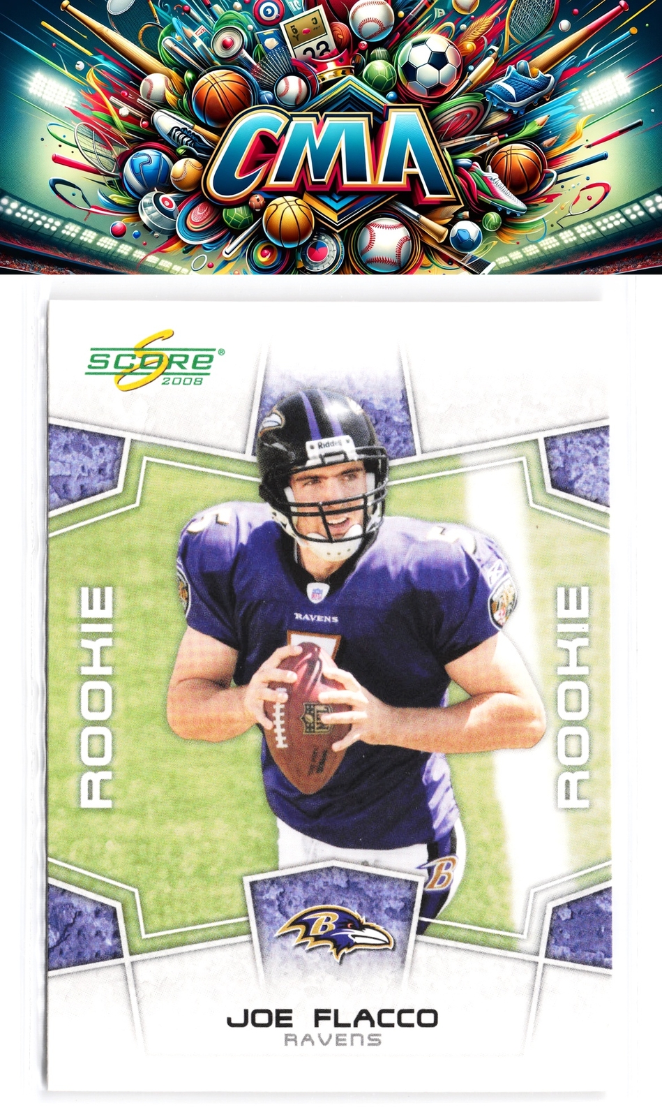 2008 Score #344 Joe Flacco