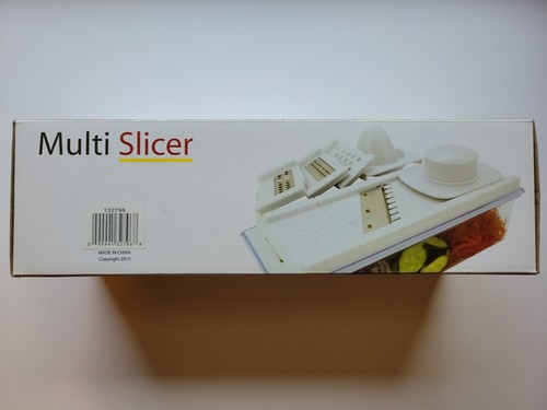 Manual Vegetable Slicer Potato Fruit Cutter Stainless Steel Mandoline Kitchen - Picture 3 of 3