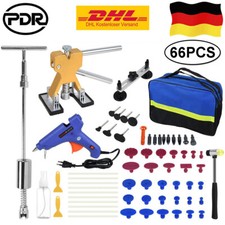 66x KFZ Ausbeulwerkzeug Auto Beulen Reparatur Set Dellenlifter Ausbeul Werkzeug
