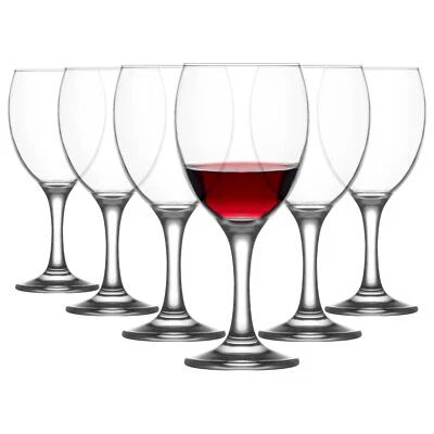 6x LAV 340ml Empire Wine Glasses Party Cocktail Drinking Glass Goblet Set