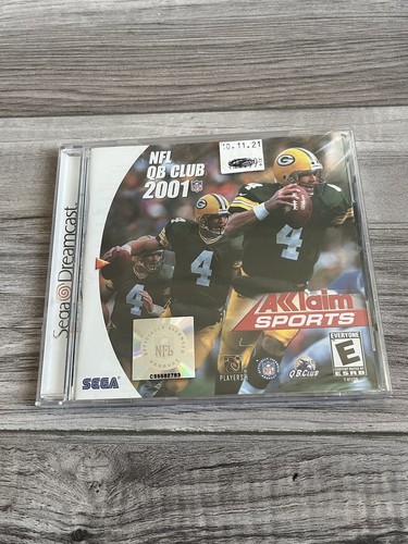 NFL QB Club 2001 (Sega Dreamcast, 2000) Sealed