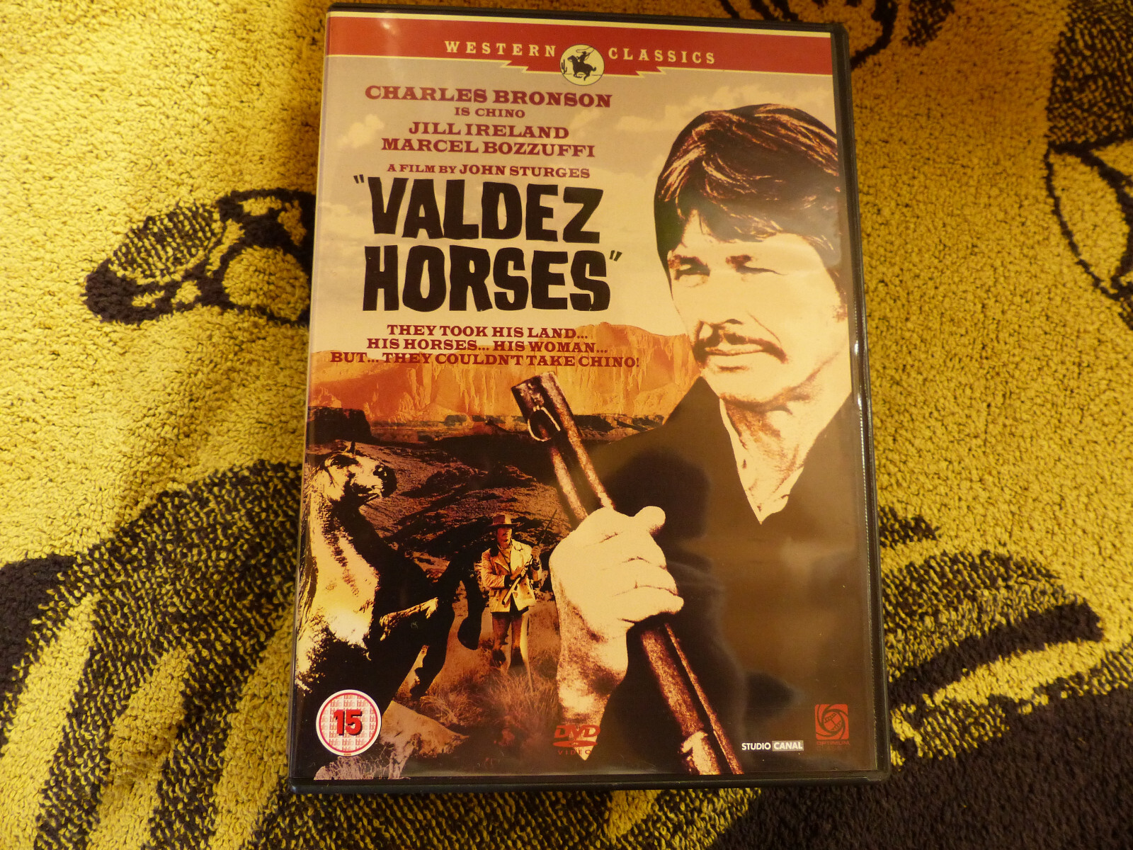 The Valdez Horses (2010) Charles Bronson Sturges DVD Region 2 UNPLAYED