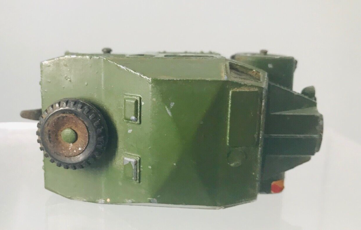 Dinky Toys Tracteur D'artillerie Avec Caisson Et Canon 25 PR - Vert, Guerre, Occasion