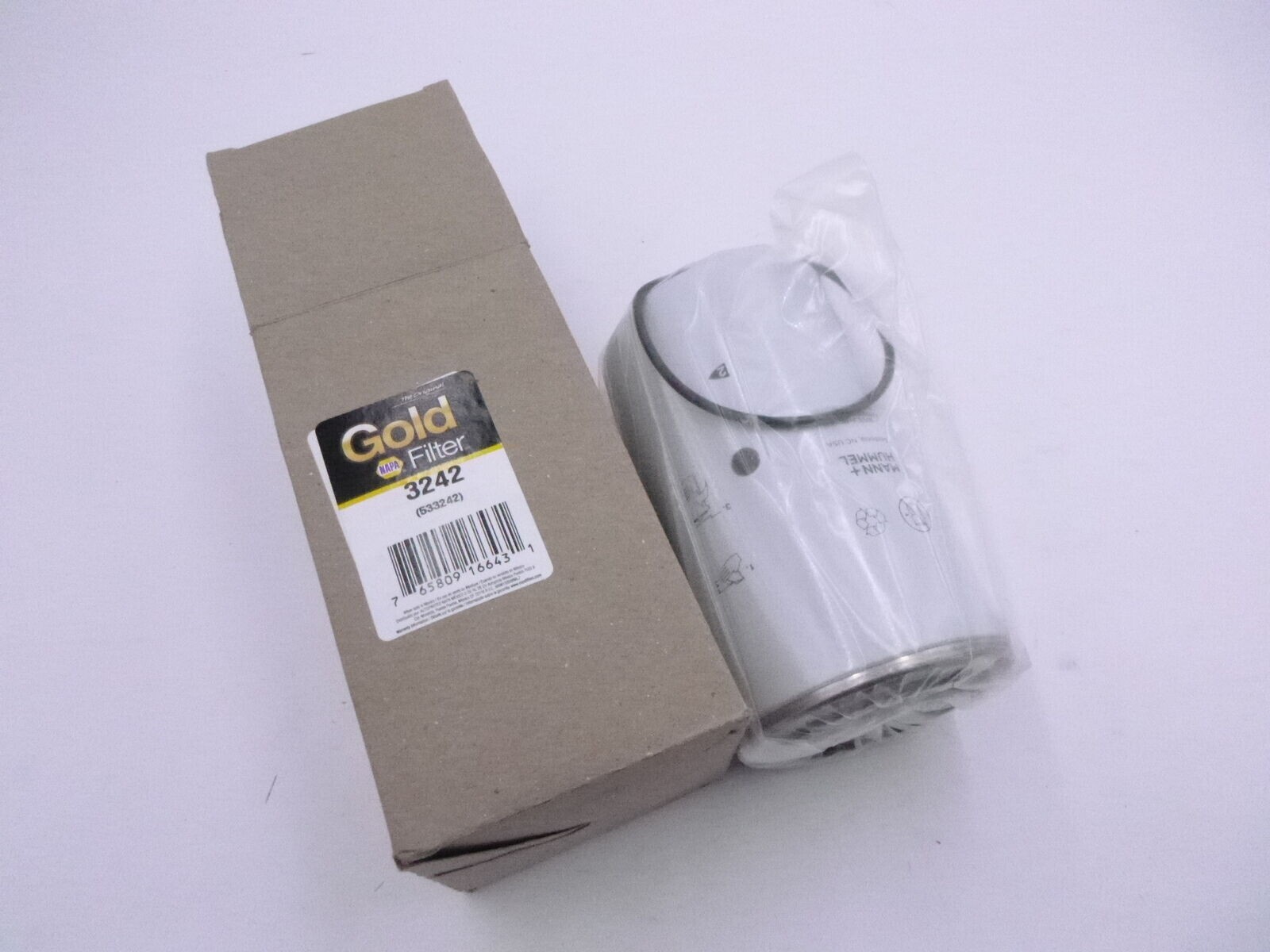NAPA Gold Fuel Filter 533242 3242 FILTER New in Box. Free Shipping! eBay