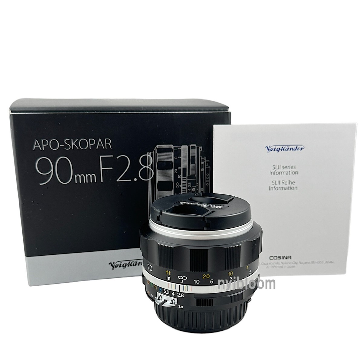 Voigtlander APO-SKOPAR 90mm F2.8 Mマウント New VOIGTLANDER APO-SKOPAR 90mm f2.8 SL IIS Nikon Ai-s F
