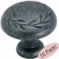 Amerock Bp1581wid Inspirations Wrought Iron Dark Leaf Cabinet Hardware Knob, 1-1 on sale Amerock Bp1581wid Inspirations Wrought Iron Dark Leaf Cabinet Hardware Knob, 1-1 on sale