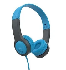 JBuddies Folding Gen 2 Kids Headphones Wired - NEW  (Blue/Black)