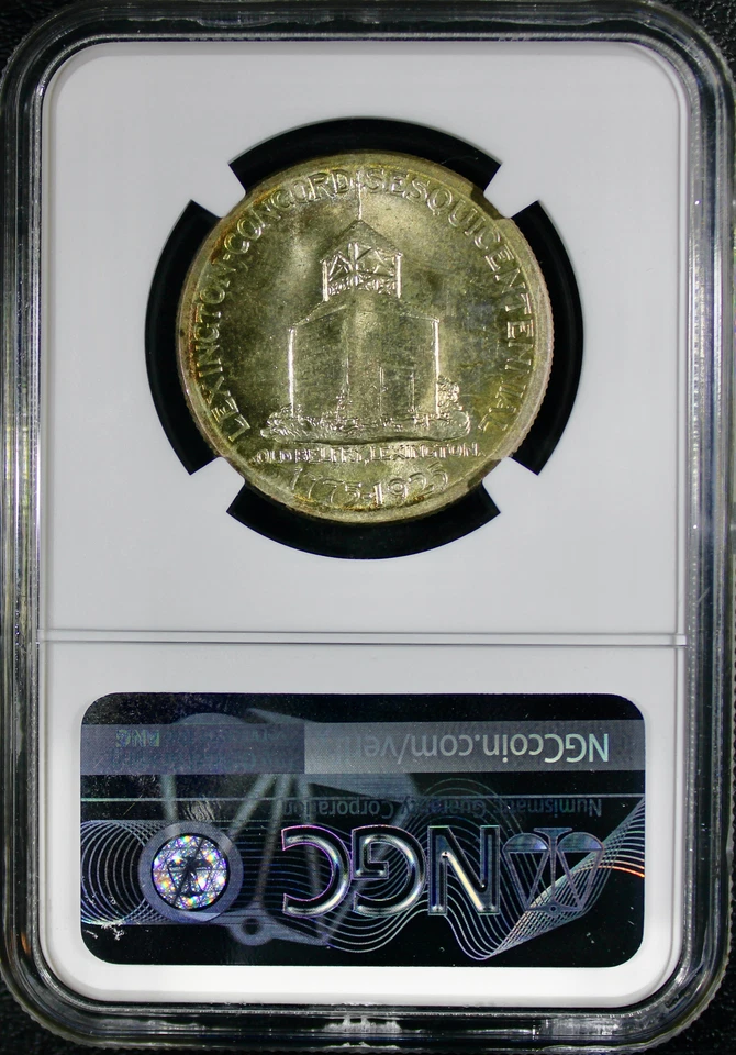 1925 Lexington Commemorative Half Dollar - NGC MS-66+ - 66 Plus Unique - Image 3 of 4
