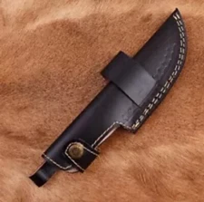 Genuine Leather Knife Sheath Fixed Blade Knives Case Holster Cover Scout Sheaths