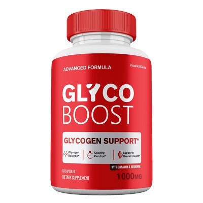 Glyco Boost Capsules, , Maximum Strength, GlycoBoost Blood Supplement (1 Pack)