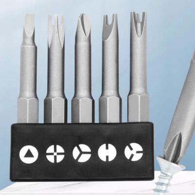 Special-shaped Screwdriver Set 50mm Magnetic Chrome-Vanadium Bits for Repair 