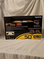 Utilitech Pro 50ft GENERATOR CORD 20-amp 125-volt 10/3 #0068598