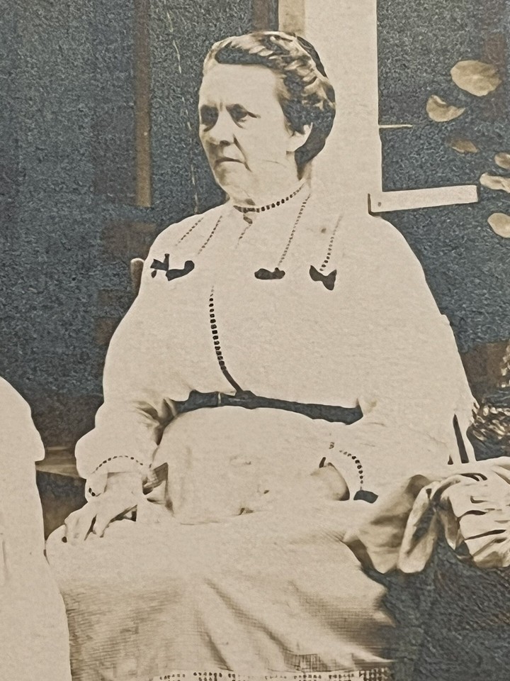 RPPC Johnson Family to John Gentry Stilesville Indiana Real Photo