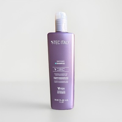 Tec Italy Repair Massimo Shampoo Paraben-Free Keratin Amino Acids 33.81 oz