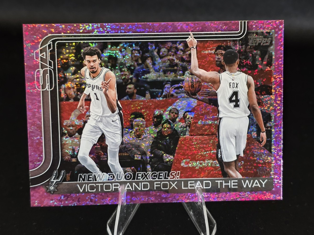 2025-26 Topps NBA Basketball VICTOR WEMBANYAMA #300 Spurs 