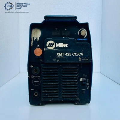 Miller XMT-425 CC/CV Inverter Multiprozess Schweißgerät 425 Ampere 230-460V #5 - Bild 1 von 4