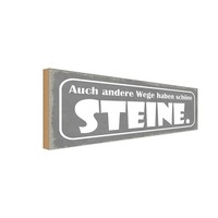 Holzschild 10X27 Cm Auch Andere Wege Haben Sterne Dekoration Deko Geschenk Holz