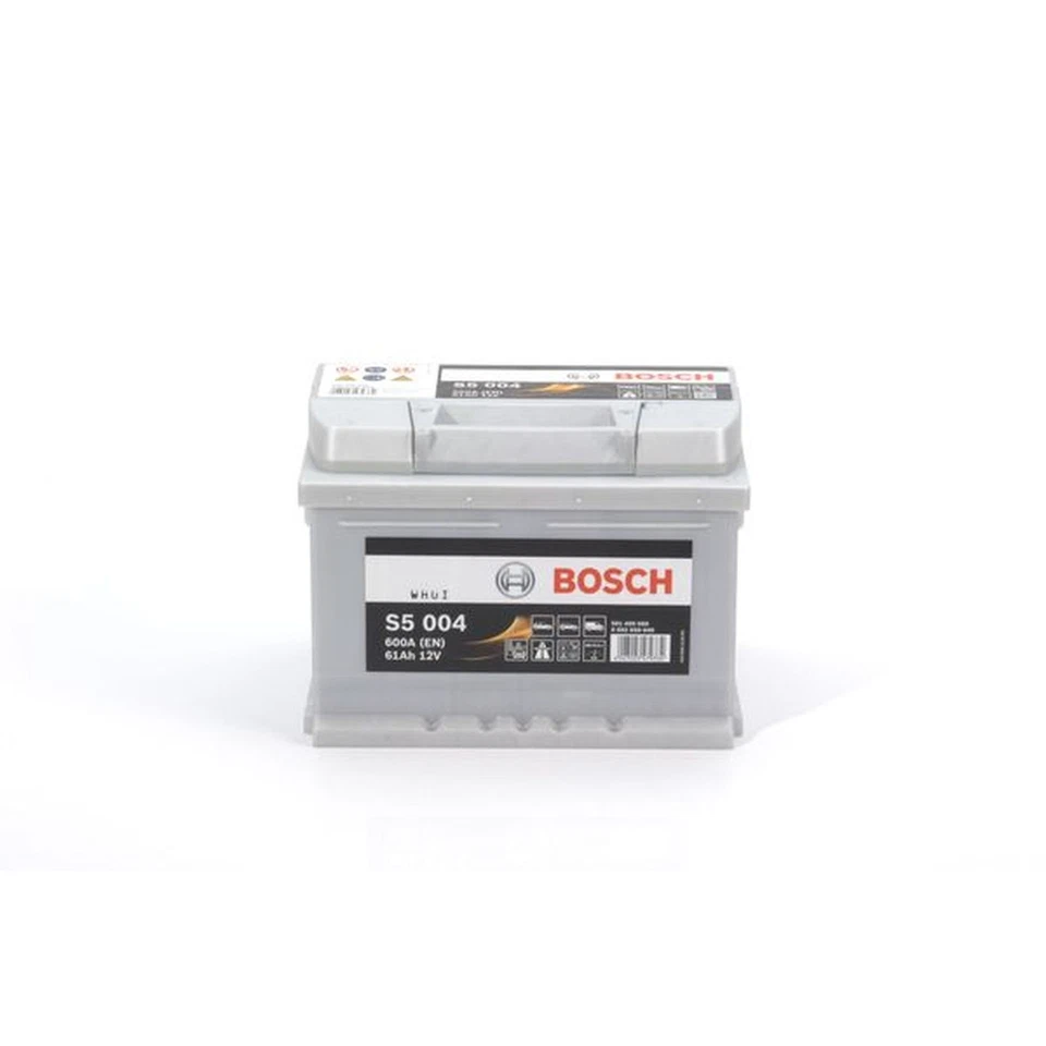 Battery For Ford Escort MK4 1.6 Turbo RS Bosch S5 Silver 12V 61Ah 600CCA 075 - Image 1 of 4