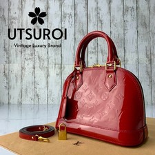 LOUIS VUITTON Alma BB Monogram Vernis 2Way Sh...