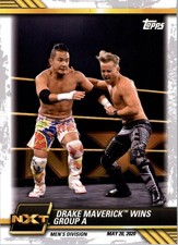 2021 Topps WWE NXT #31 Drake Maverick Wins Group A - WWE