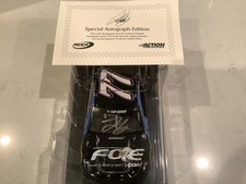 JUSTIN HALEY AUTOGRAPHED 2020 CHEVY CAMARO FOE ALL STAR DIECAST W/COA & CARD