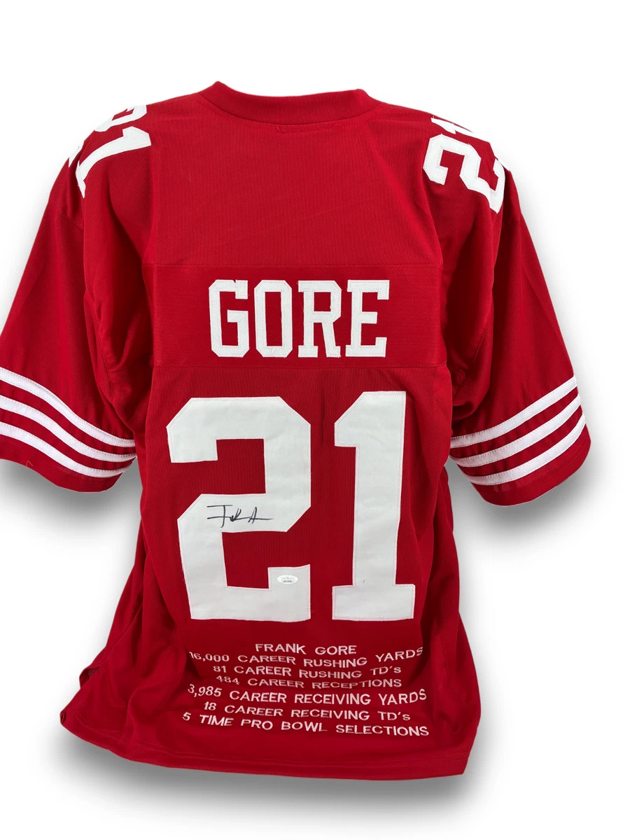 Frank Gore San Francisco 49ers NFL Original Autographed Items for