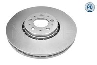 2X Bremsscheibe Vorne Meyle 583 521 0048 PD FÜR Volvo Scheibenbremse