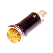 Amber Indicator Light, 5/8 Diameter, 3/8 Lens, Sold Each Dunebuggy & VW
