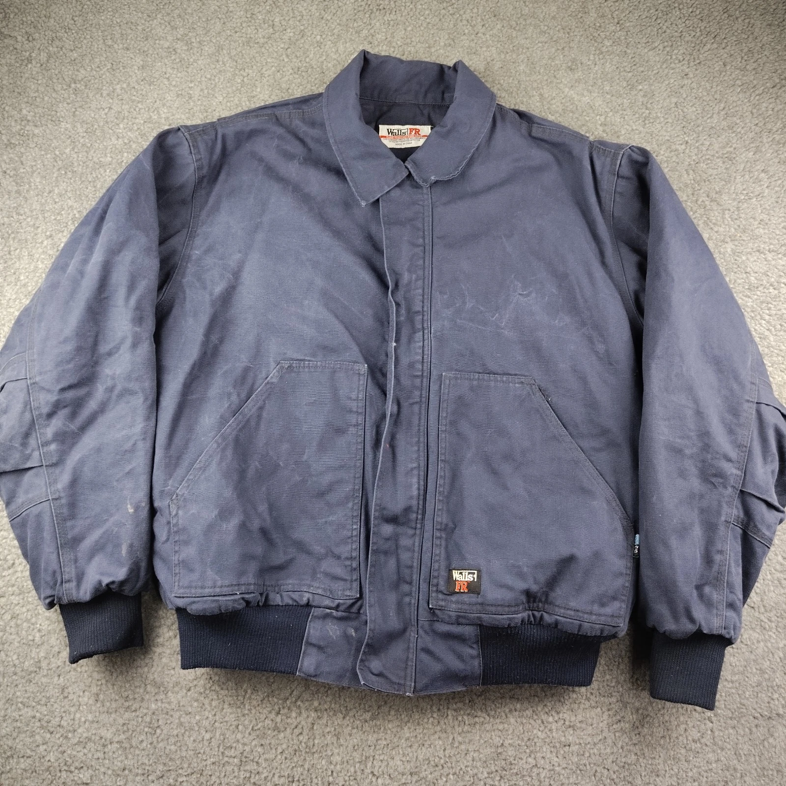 Walls FR Canvas Jacket Insulated Quilt Lined Itex Size XL Mens Blue HRC3
Opens in a new window or ta